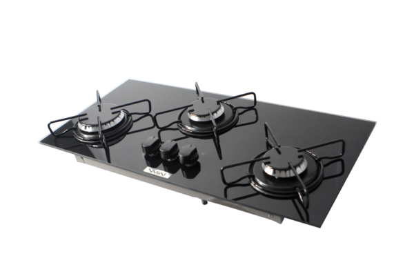 Cooktop 3 Queimadores Acendimento Automático
